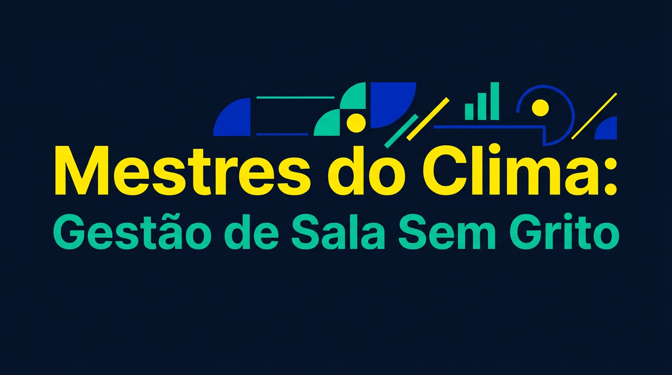 Capa de Mestres do Clima: Gestão de Sala Sem Grito